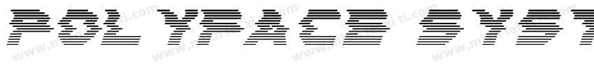 Polyface System Sharp字体转换